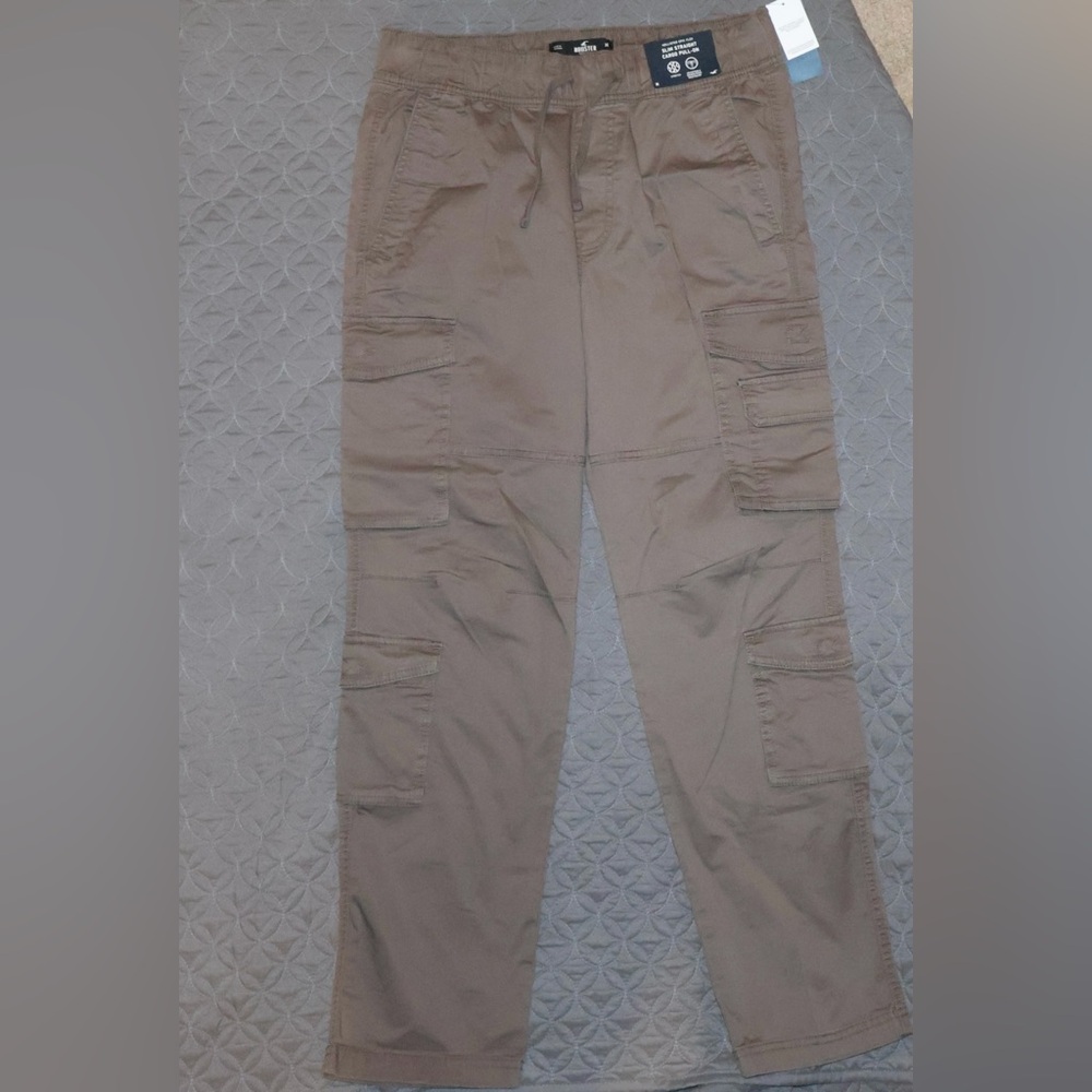 Hollister Men's Tan Cargo Pants